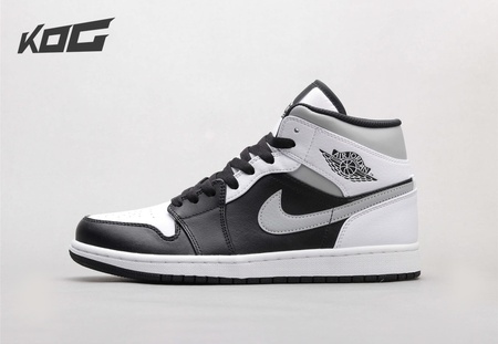 Air Jordan 1 Mid White Shadow 36-46