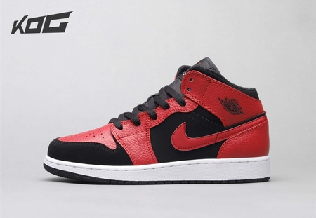 Air Jordan 1 Mid Reverse Bred 36-46