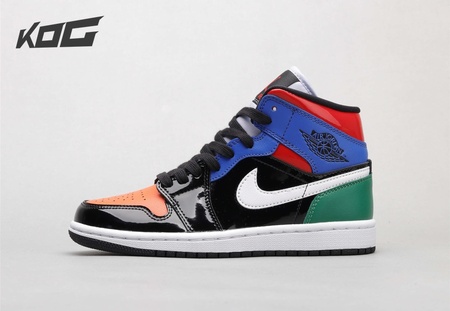 Air Jordan 1 Mid Multi Patent 36-46