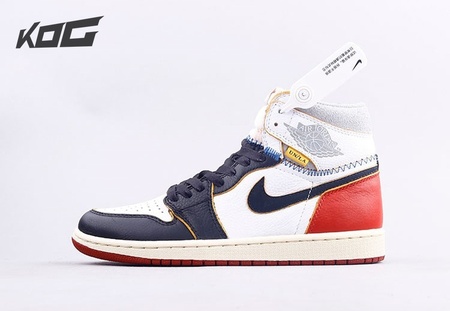 Union x Air Jordan 1 Retro High OG NRG black toe stitching size7-13
