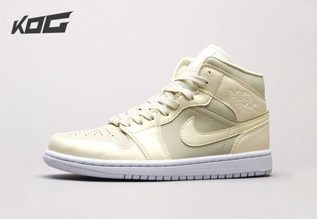 Air Jordan 1 MidGoose Feather Yellow 36-46