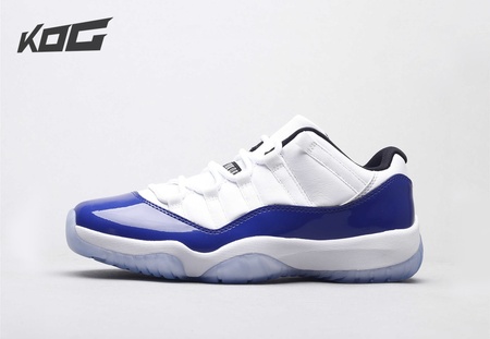 Air Jordan 11 Retro Low White Concord SP 36-45