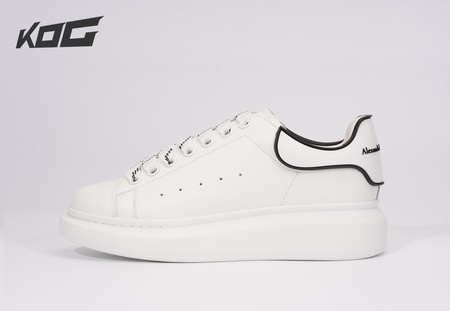 Alexander McQueen Oversized white Black SIZE: 35-45