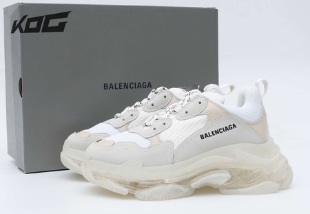 Balenciaga Triple S Clear Sole White 35-45
