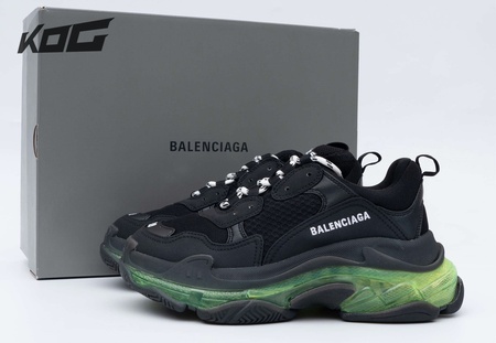 Balenciaga Triple S Black Yellow Fluo 35-45