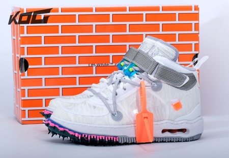 off-white x Air force 1 Mid White Size 40-47.5