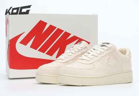 Stussy x Nike Air Force 1 Low "Fossil Stone" SP36-46