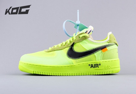 Nike x off-white Air Force 1 Part 2 volt the ten 40-46