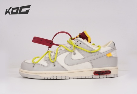 Off white x NK Dunk Low "THE 50" (NO.08) SIZE: 4-13