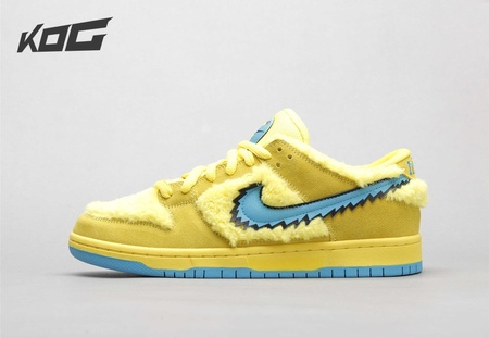 Nike SB Dunk Low Grateful Dead Bears Opti Yellow SP36-46