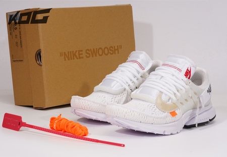 off-white x Air presto 2.0 white SP: 40-47.5
