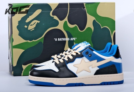 Bape Sk8 Sta Balck Blue Size 36-45