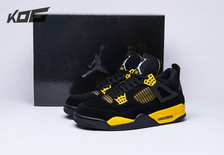 Jordan 4 Retro Thunder (2012) 308497-008 Size 36-47.5