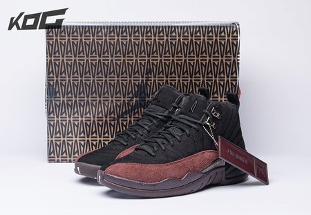 Jordan 12 Retro A Ma Maniere Black DV6989-001 Size 40-47.5
