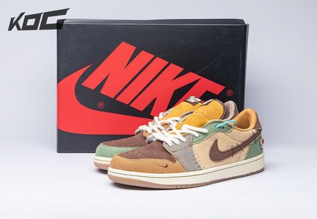 Jordan 1 Retro Low OG Zion Williamson Voodoo DZ7292-200 Size 36-46