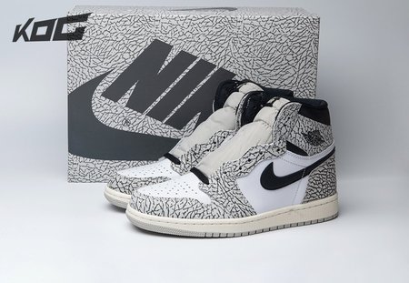 Jordan 1 Retro High OG White Cement DZ5485-052 Size 40-47.5