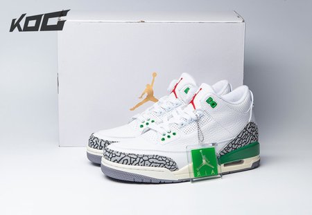 Jordan 3 Retro Lucky Green CK9246-136 Size 36-47.5