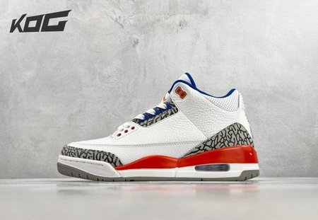 Jordan 3 Retro Knicks 136064-148 Size 40-47.5