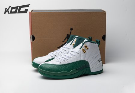Air Jordan 12 White Green Size 40-47.5