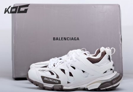 BALENCIAGA TRACK WHITE BROWN SIZE 35-46