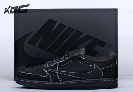 Jordan 1 Retro Low OG SP Travis Scott Black Phantom DM7866-001 Size 36-48.5