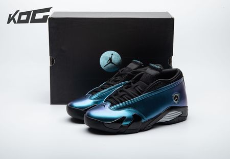 Air Jordan 14 Low Love Letter Mineral Teal Size 40-47.5