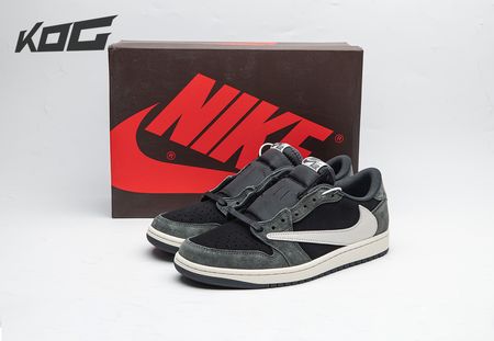 Travis Scott X Air Jordan 1 Low OG SP Grey Black Cream Size 36-47