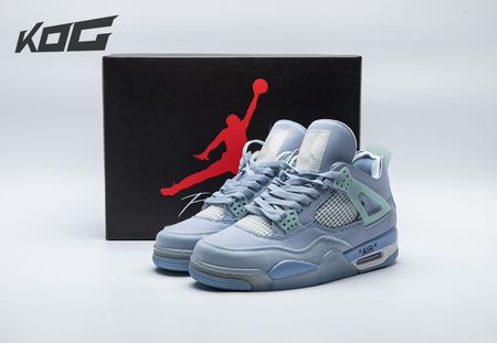 Air Jordan 4 x Off-White Blue Size 36-48.5
