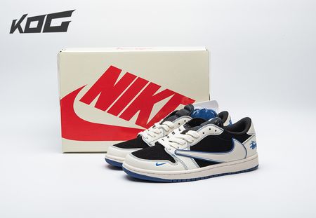 TRAVIS SCOTT X FRAGMENT DESIGN X AIR JORDAN 1 LOW OG SP SJ2068-113 Size 36-45