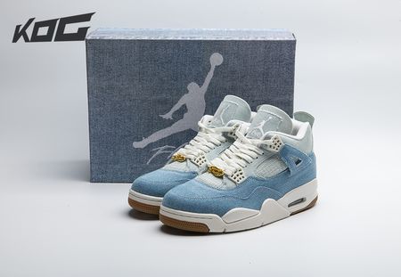 Jordan 4 Retro TEX Denim Worn Blue IB6716-100 Size 36-48.5