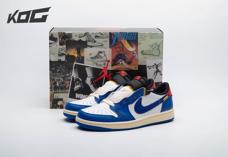 Jordan 1 Retro Low Union Los Angeles Blue Toe HQ6998 -146 Size 40-48.5