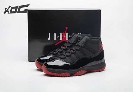 Air Jordan 11 Black Red 378037-326 Size 40-48.5