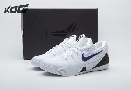 Nike Kobe 9 Elite Low EM Protro White Court Purple IH1401-100 Size 36-48.5