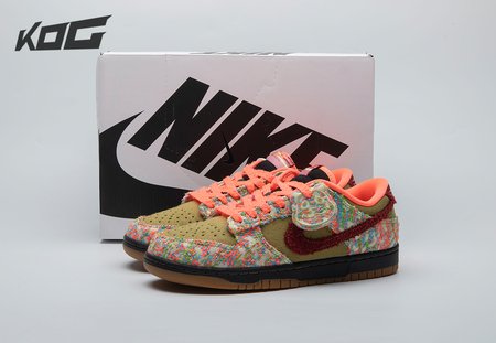 Nike Dunk Low Panda-Monium Green Curry Multi-Color IB2263-300 Size 35.5-47.5