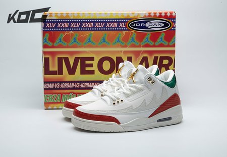 Jordan 3 Retro El Vuelo Summit White IO1752-100 Size 40-48.5